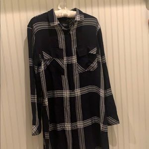 Plaid tunic